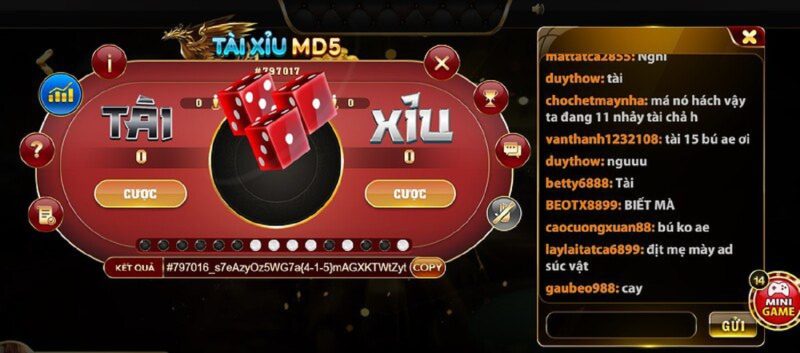 Tài Xỉu MD5 Debet